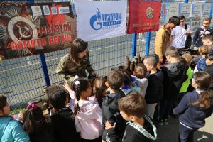 Патриотические выставки прошли в г.Астрахани для школьников и участников VII военно-спортивной игры "Зарница"